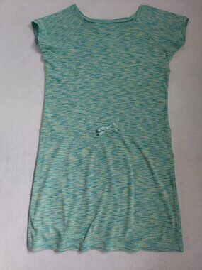 Columbia Green Space Dye Short Sleeve Dress Size M